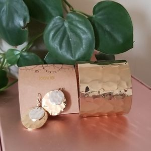 3 for 40 Matching Cuff Bracelet and Earrings